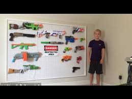 The maverick and the strongarm needs priming. Nerf Gun Storage On Pegboard Diy Youtube