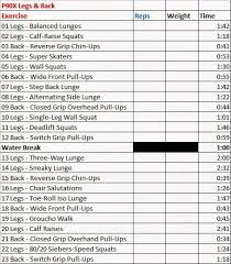 Saundra Tony Horton P90x Legs Back Review Leg And Back Workout P90x Workout Sheets Workout Sheets