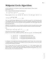 We did not find results for: Pdf Midpoint Circle Algorithm Tapos Shil Academia Edu