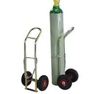 PPOIUYK Cylinder Tank Holder Welding Steel Gas Cylinder Cart Trolley,  Lightweight Oxygen Tank Cart Dolly For Transportation, Single Capacity Co2  ...