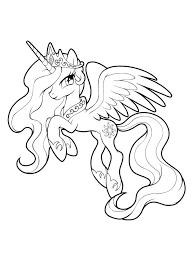Jun 13, 2016 · princess celestia coloring page from my little pony category. Princess Celestia Coloring Pages Download And Print Princess Celestia Coloring Pages