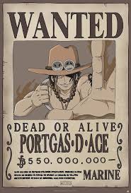 Image wanted one piece 4k. Amazon Com Abystyle One Piece Poster Wanted Ace 91 5x61 Toys Games