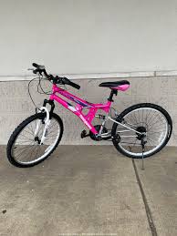 Big brother is slightly jealous. Mclemore Auction Company Auction Hand And Power Tools Fixtures Computer Audio Equipment Appliances Exercise Equipment Home Goods Toys And More Item Mongoose Exlipse Full Dual Suspension Mountain Bike For Kids Featuring