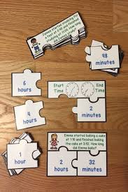 Looking For A Fun Teaching Idea For Elapsed Time Well Look No Further As Elapsed Time Game Puzzles For C Time Worksheets Time Word Problems Elapsed Time Game