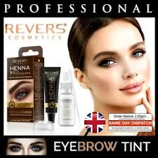 Henna Eyebrow Eyelash Tint Professional Brow Kit Dye Cream 15 Applications 15ml Ebay