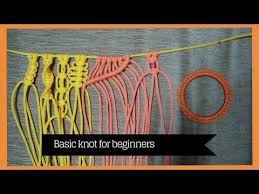 What Exactly Is Macrame Macrame Is The Art Of Making Decorative Knots Macrame Is A Is A Word Of French Origi Macrame Knots Tutorial Macrame Diy Macrame Knots