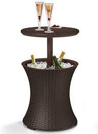 It keeps drinks cold for up to 12 hours, according to the product description. Keter Pacific Cool Bar Rattan Party Cooler Buy Online At Best Price In Uae Amazon Ae