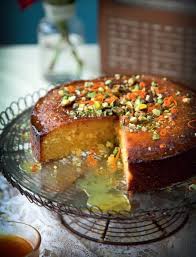 Plum Pistachio Lemon Cake The Brick Kitchen Recipe Polenta Cakes Orange Polenta Cake Desserts