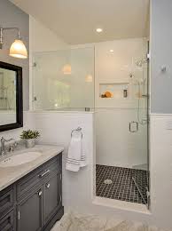 Image Result For Blue Shower Half Wall Half Wall Shower Bathroom Glass Wall Glass Shower Wall