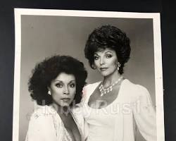 Image of Joan Collins hair style Dynasty 1984