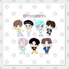 Bts Dynamite Chibi Bts Dynamite Chibi Poster E Stampa Artistica Teepublic It Hyunwoo nam b camera operator: teepublic