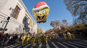 The balloon inflation takes place each year on the wednesday before thanksgiving. Cold Windy Thanksgiving Weather Shouldn T Snarl Macy S Floats