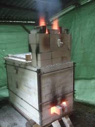 Lennart Eisenhart S Small Wood Fired Kiln Sweden Keramik Ideen Holz