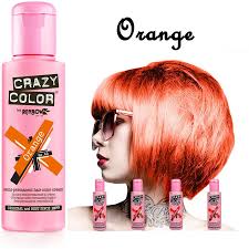 Product title aveda full spectrum protective permanent pure tone hair color pastel yellow/orange 28g/1oz average rating: Crazy Color Semi Permanent Hair Color Cream 100ml Orange 4pcs