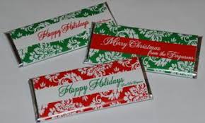 Free, printable candy cane christmas design chocolate bar wrapper can be customized with your photo and personalization, and is great for birthday instructions: November 2010 Wedding And Party Favors Blog