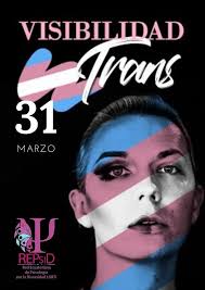🗓 El 31 de marzo es un día para destacar en el calendario porque se  conmemora el Día Internacional de la Visibilidad Trans. Es el día designado  para destacar a las comunidades