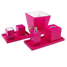 Hot Pink Lacquer Bathroom Accessories Pink Bathroom Accessories Hot Pink Bedrooms Hot Pink Room