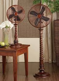 Barley Twist Fan Floor Fan Victorian Living Room Furniture Traditional Ceiling Fans