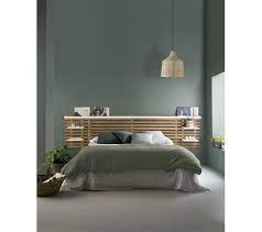 Livraison offerte sous 10 jours / possibilité de payer en 3 fois sans frais. Tete De Lit Avec Tablettes Nidra Bois Et Blanc Style Nature Tete De Lit But
