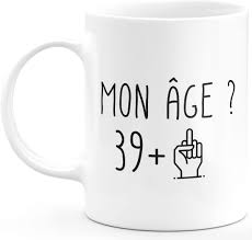 Tasse Cadeau Anniversaire Homme Femme Humour Original Ceramike Mug 40 Ans Rigolo Cuisine Et Maison Tasses Mugs Et Soucoupes Lawawarenesssociety In