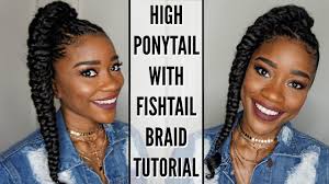 Doing a fishtail braid is easier than it looks. 5 Fishtail Braid Tutorials For Natural Hair Makeup Com