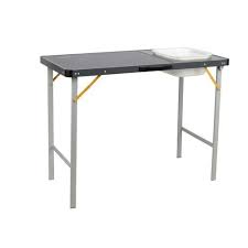 Oztrail Camp Table Kitchen With Sink Tentworld Camping Kitchen Unit Camping Kitchen Stand Camping Table