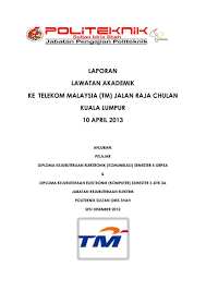 Pelajar elektronik komunikasi berpeluang mengikuti pelbagai kursus pengkhususan di dalam program ini termasuklah: Laporan Lawatan Akademik Rombongncikkiahoii By Robiahzkr Flipsnack