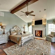 Sherwin Williams Halcyon Green Pretty Color But What I Really Like Is The Beam Down The Middle Of The Ceilin Contemporary Bedroom Home Bedroom Bedroom Design