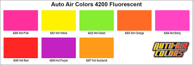 4260 Fluorescent Hot Pink Auto Air Fluorescent Colors
