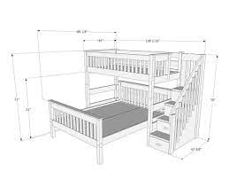 Dimensions Of Bunk Bed With Stairs L159 Twin Loft Bed Bunk Beds With Stairs Bunk Beds