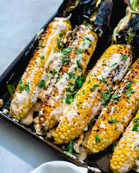 Elotes, or mexican corn on the cob is a delicious combination of sweet corn, savory cheese, creamy kimchi mayo, and smokey chili. Grilled Mexican Corn With Mayo A Couple Cooks