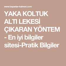 Yaka Koltuk Alti Lekesi Cikaran Yontem En Iyi Bilgiler Sitesi Pratik Bilgiler Cleaning Hacks Cleaning Informative
