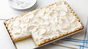 Lemon Meringue Slab Pie Recipe Desserts Lemon Desserts Refrigerated Pie Crust