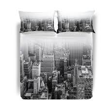 Completo lenzuola puntina latte david home collection. Lenzuola Cotone Ny Black White By Caleffi