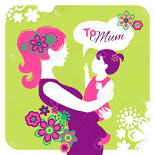 Este domingo, varios agentes de la policía intentaban disolver la celebración del día de la madre de cerca de 600 personas en el parque village creek. Feliz Dia De La Madre Tarjeta Con Hermosa Silueta De La Madre Y Del Bebe Ilustraciones Vectoriales Clip Art Vectorizado Libre De Derechos Image 18435999