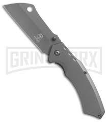If you would like to purchase one of these knives click here. Buckshot Pdk Spring Assisted Knife Gray Gray Plain Grindworx