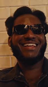 “…Don’t wanna waste it” ✨ @leonbridges in the living room lookin good , 🎥  @coryjgehr #leonbridges #hollywood #houstonbrothers