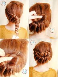 Side French Braided Hairstyles Updo Easy Updo Hairstyles Diy Hairstyles