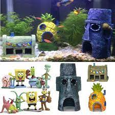 #spongebobbattleofbikinibottom #chrisgamerlegends #ps2#fun #reaction #oldgames #german #english #community hey leute. Mini Spongebob Thaddaus Haus Stil Cartoon Haus Puppen Fisch Tank Aquarium Ornament Dekorationen Wi Gunstig Im Onlineshop Von Joom Kaufen