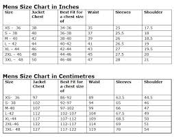 Child Waist Measurements Size1 Men Fashion Size Chart