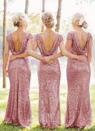 Rose Gold Geometric Sequin V Shape Long Sleeve Bodycon Dress 358 Metallic Bridesmaid Dresses Gold Bridesmaid Dresses Sequin Bridesmaid