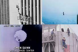 The collapse of the world trade center (wtc) towers on september 11, 2001, . Remembering Four Iconic World Trade Center Stunts