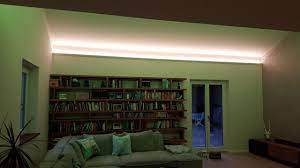 indirekte led strip beleuchtung im wohnzimmer lampen und leuchten haus wohnen