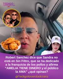 Qué Dice Robert Sánchez Del Nuevo Programa De Amelia Alcántara