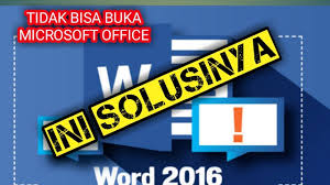Cara Mengaktifkan Microsoft Word Yang Tidak Berlisensi