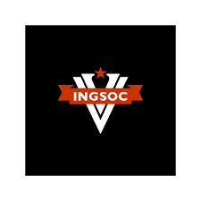 Worn by lee camp seen on rt redacted tonight. 1984 Ingsoc Vector Logo 1984 Ingsoc Logo Vector Free Download