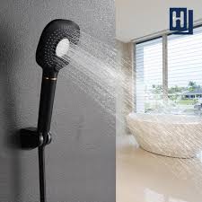 Suchen sie nach badewanne, badewanne, dusche oder inserieren. Schwarz Matt Duschkopf Mit Knopfen Handbrause Kaufen Homelody