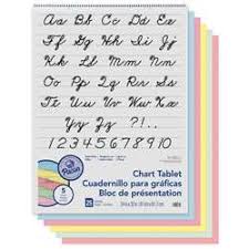Pacon Paper Chart Tablets K 12 School Supplies Teacher