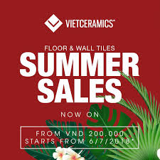 Vietceramics - Chương Trình Khuyến Mãi Mùa Hè