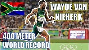 South african wayde van niekerk smashes the men's 400m world record in winning the olympic title at rio 2016. Wayde Van Niekerk Making A World Record Men S 400 Meters Youtube